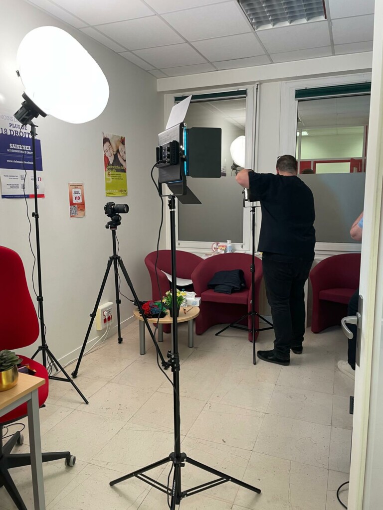 Making-off du tournage de la vidéo de présentation d'Arpege 10