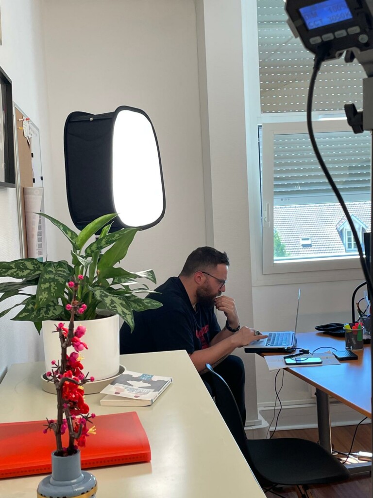 Making-off du tournage de la vidéo de présentation d'Arpege 10