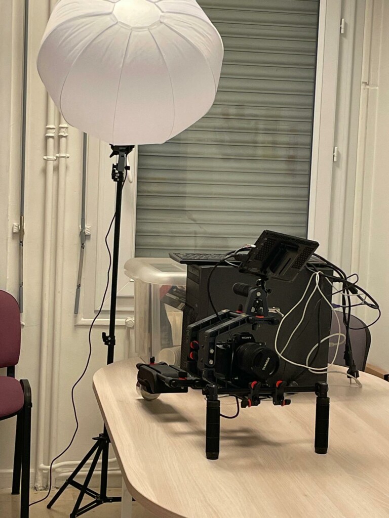 Making-off du tournage de la vidéo de présentation d'Arpege 10
