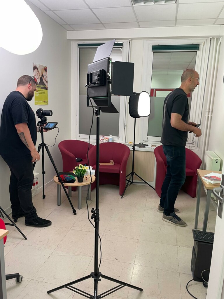 Making-off du tournage de la vidéo de présentation d'Arpege 10