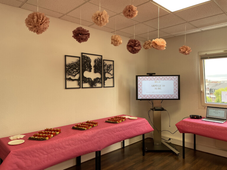 petit dej' partenarial organisé par Arpège 10