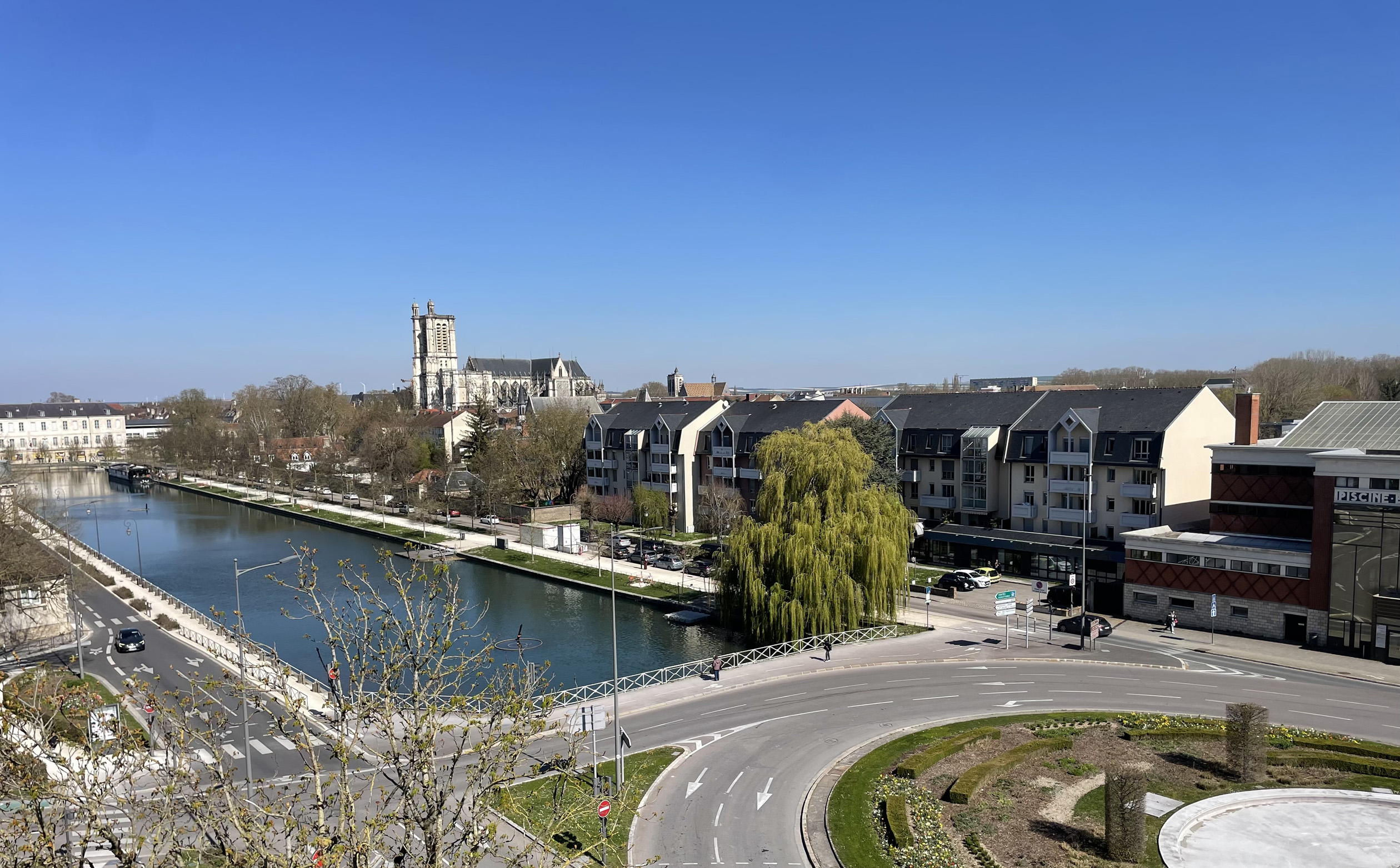 vue depuis les bureau d'Arpège 10